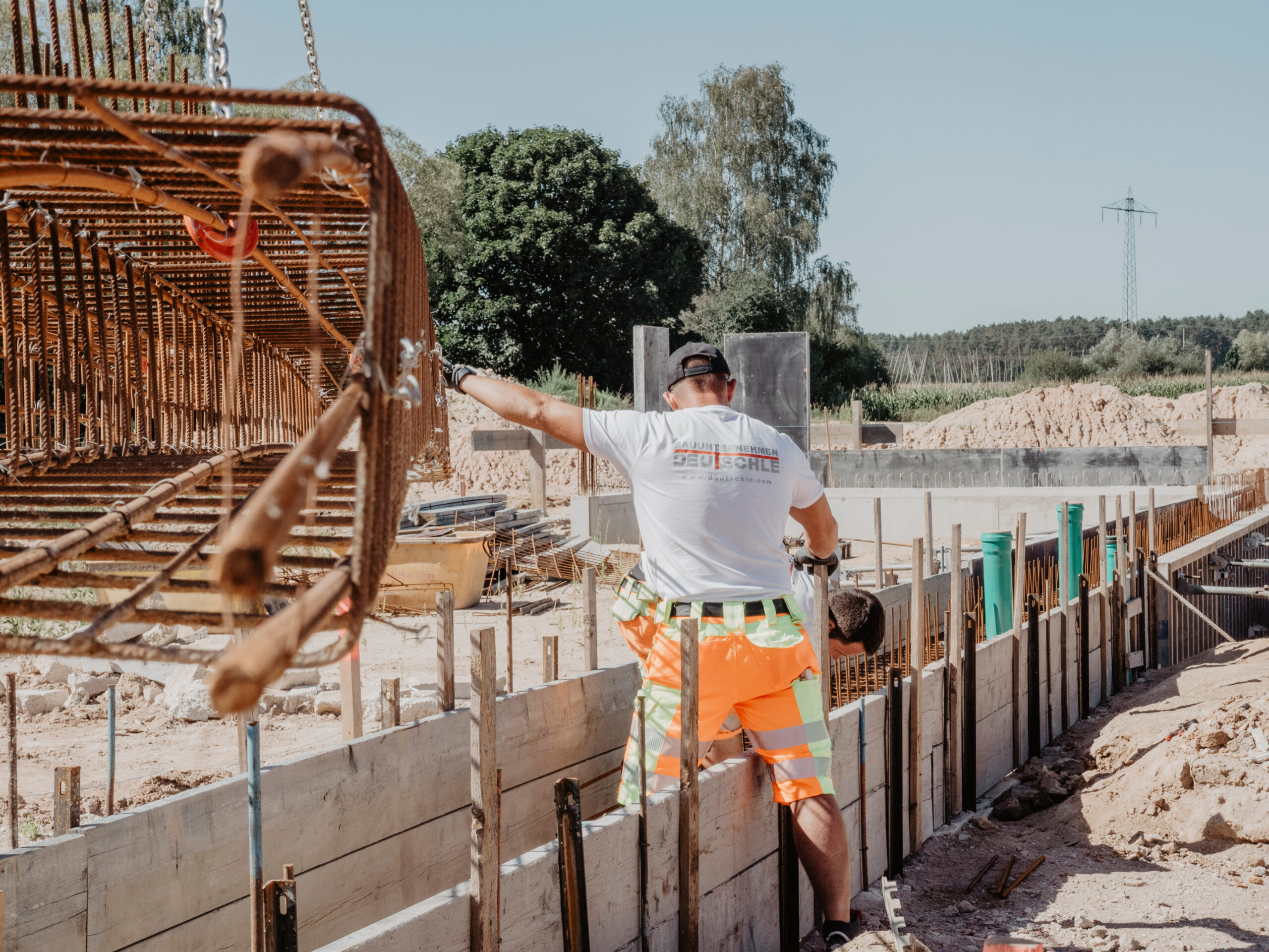 Deutschle Karriere als Beton- und Stahlbauer